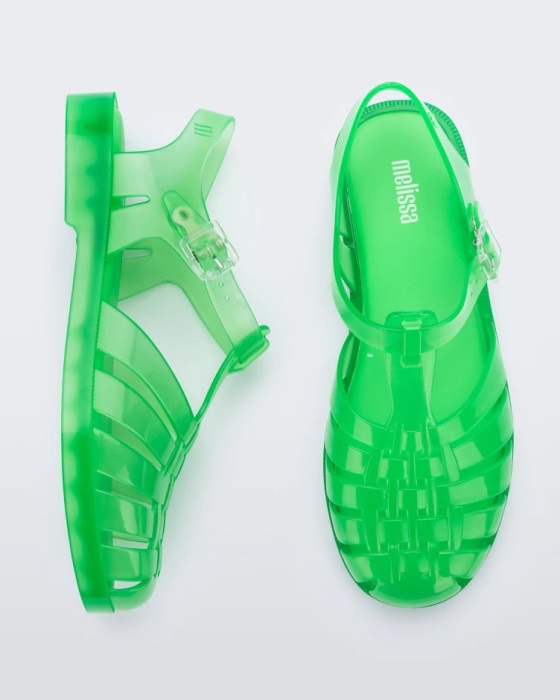 Melissa Possession Sandal Green-Clear