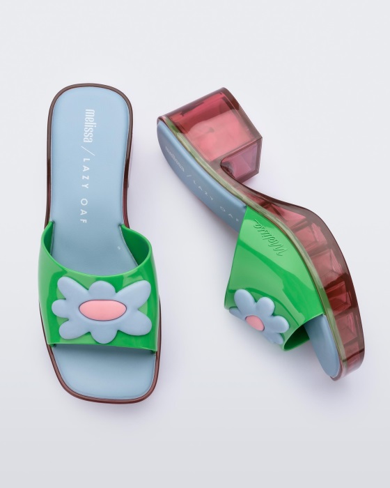 Melissa Shape Lazy Oaf Green