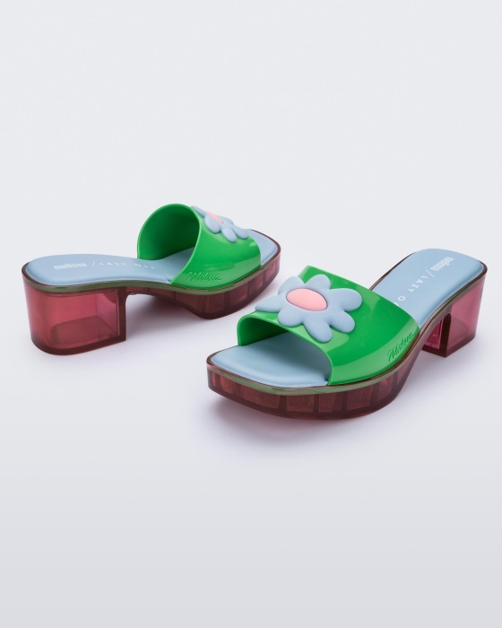 Melissa Shape Lazy Oaf Green