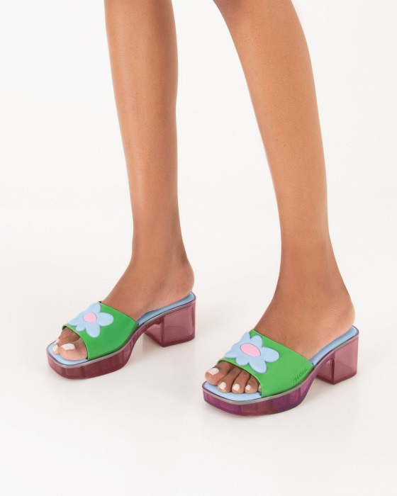 Melissa Shape Lazy Oaf Green