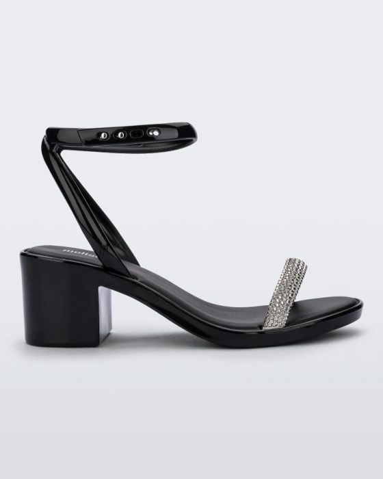 Melissa Shiny Heel Black