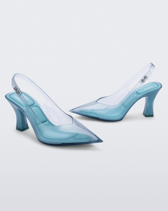 Melissa Slingback Heel Larroude Blue