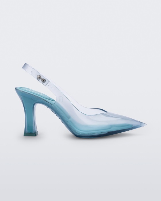 Melissa Slingback Heel Larroude Blue