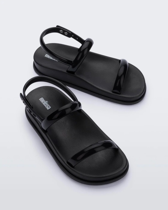 Melissa Soft Wave Sandal Black