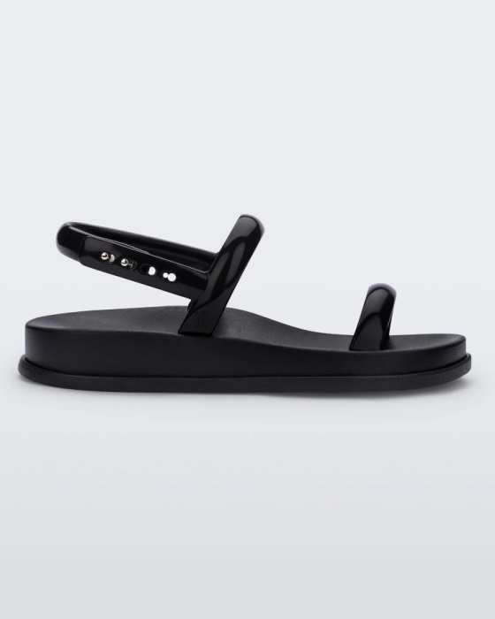 Melissa Soft Wave Sandal Black