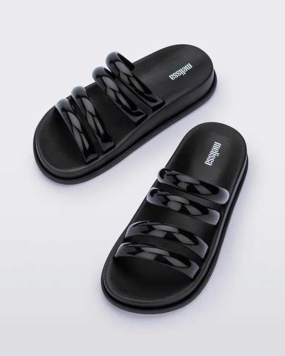 Melissa Soft Wave Slide Black
