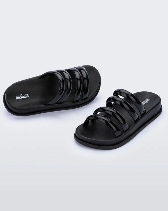 Melissa Soft Wave Slide Black