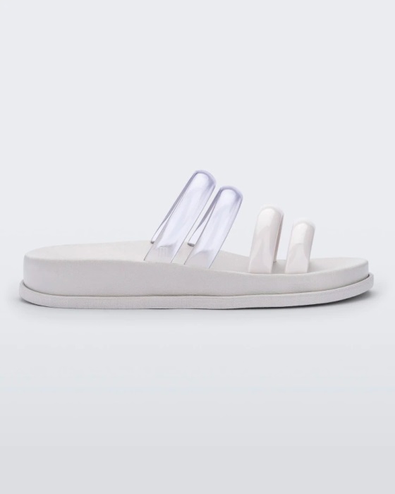 Melissa Soft Wave Slide White-Clear
