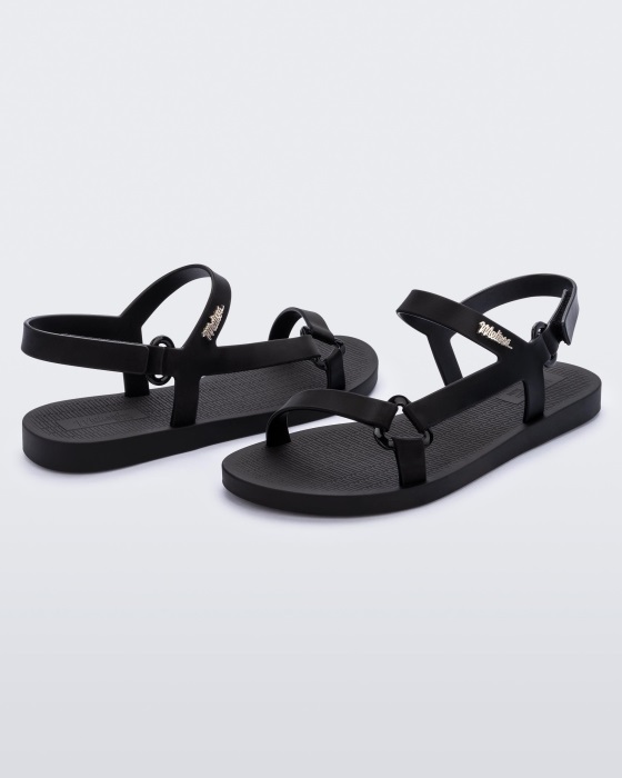 Melissa Sun Downtown Sandal Black