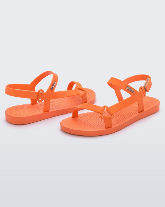 Melissa Sun Downtown Sandal Orange