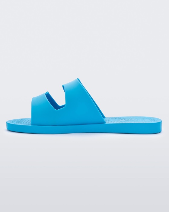 Melissa Sun Malibu Slide Blue