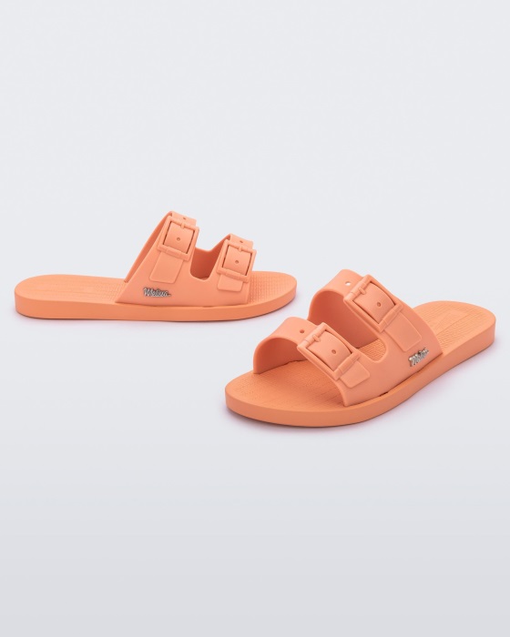 Melissa Sun Malibu Slide Orange
