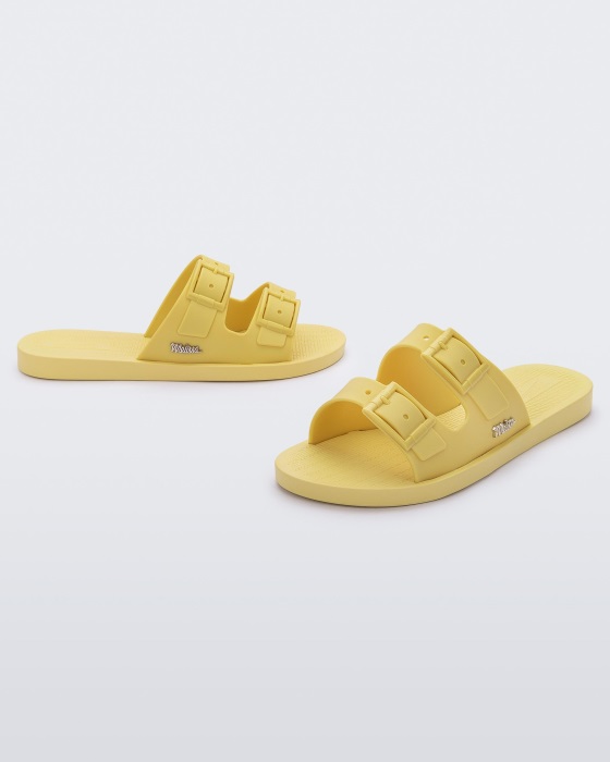 Melissa Sun Malibu Slide Yellow
