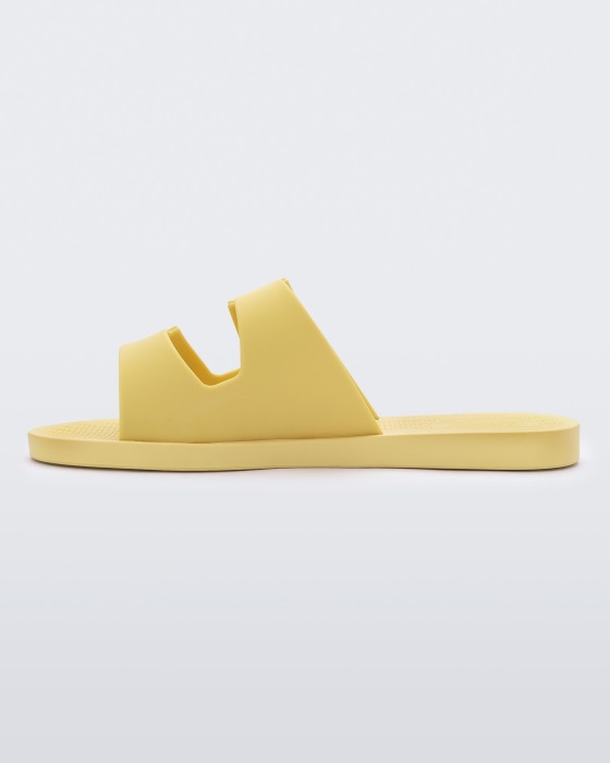 Melissa Sun Malibu Slide Yellow