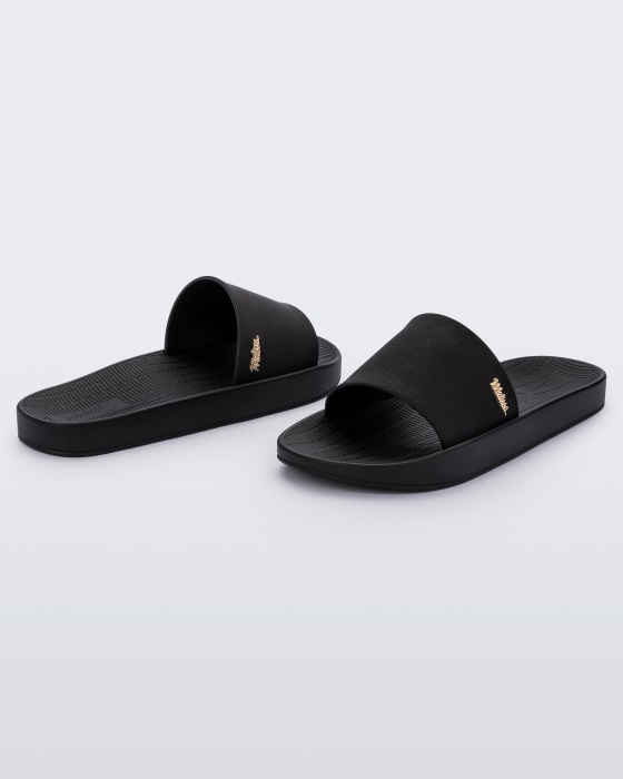 Melissa Sun Sunset Slide Black