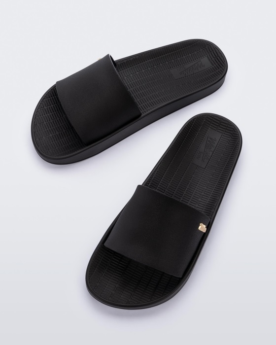 Melissa Sun Sunset Slide Black