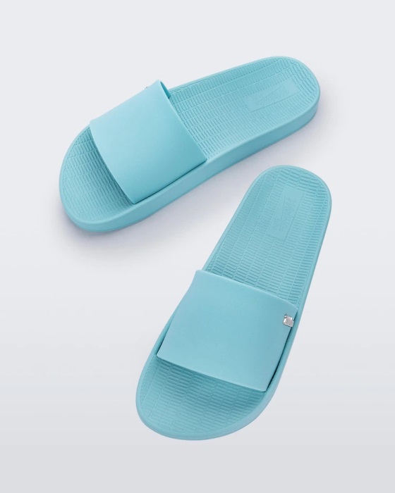 Melissa Sun Sunset Slide Blue