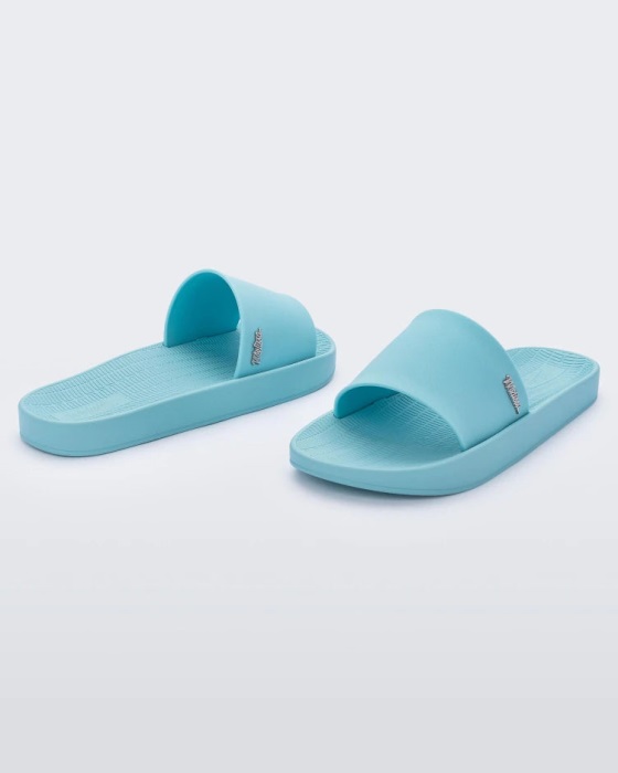 Melissa Sun Sunset Slide Blue