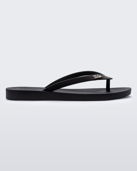 Melissa Sun Venice Flip Flop Black