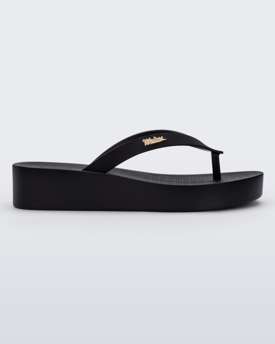 Melissa Sun Venice Platform Black