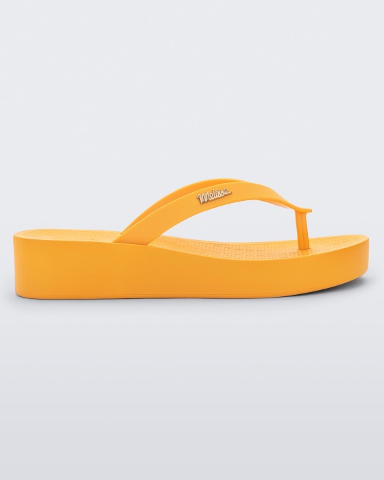 Melissa Sun Venice Platform Yellow