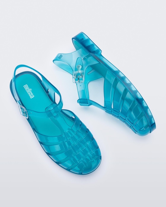 Melissa The Real Jelly Possession Sandal Blue Clear