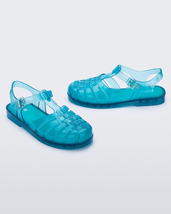 Melissa The Real Jelly Possession Sandal Blue Clear