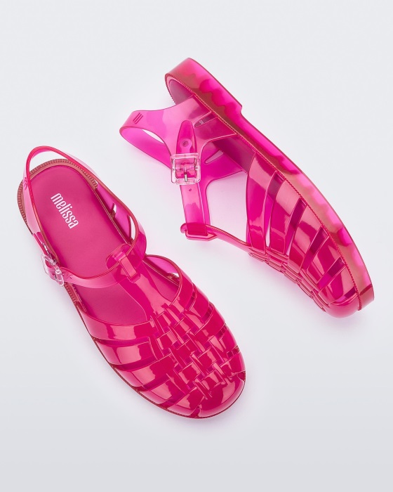 Melissa The Real Jelly Possession Sandal Pink Clear
