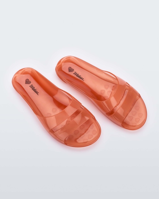 Melissa The Real Jelly Slide Clear Orange
