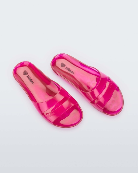 Melissa The Real Jelly Slide Clear Pink