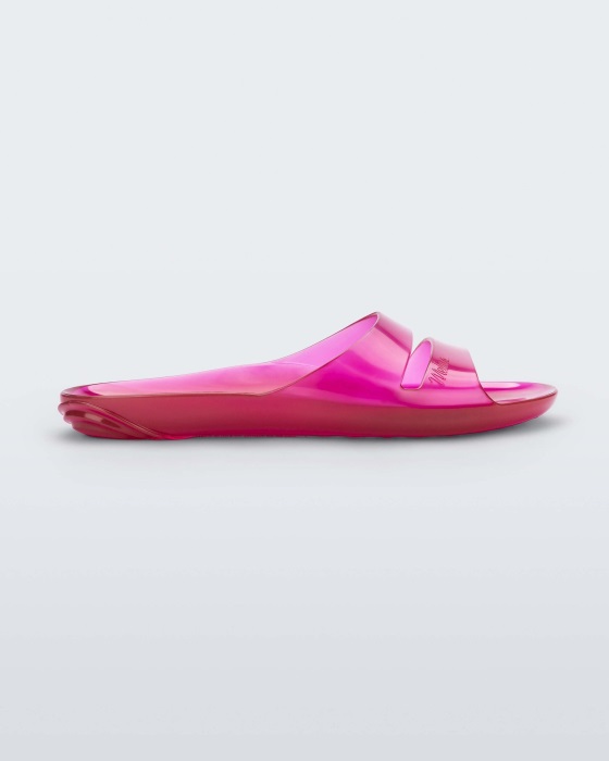Melissa The Real Jelly Slide Clear Pink