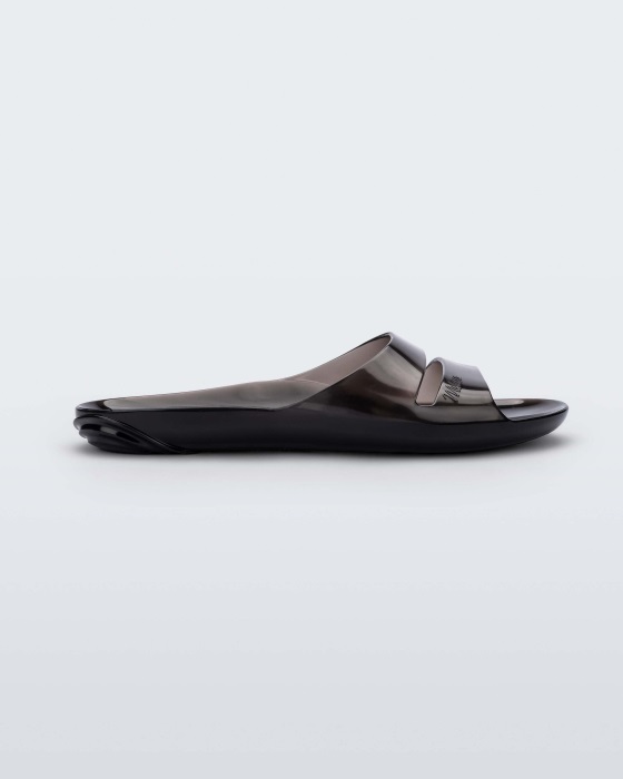 Melissa The Real Jelly Slide Transparent Black