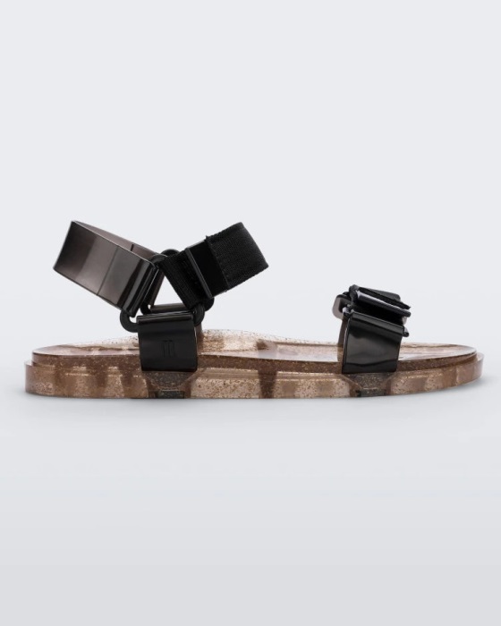 Melissa Wide Papete Sandal Black