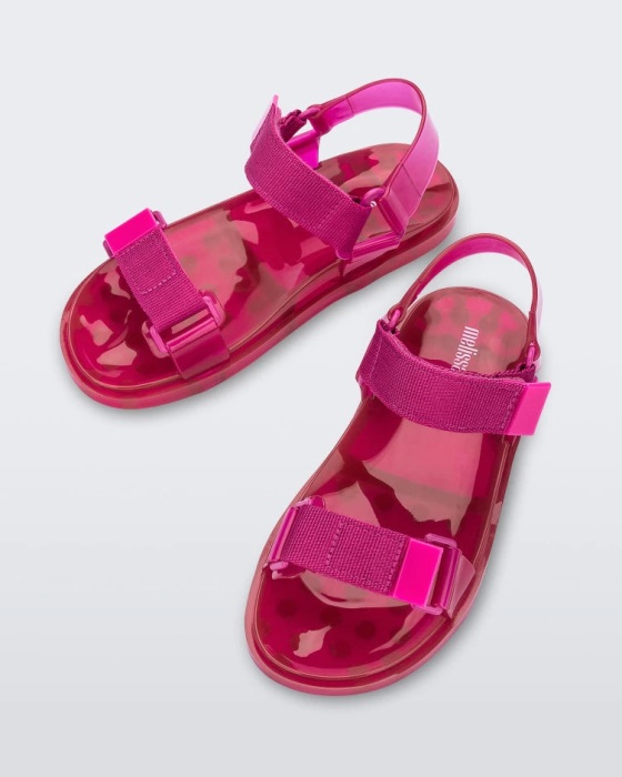 Melissa Wide Papete Sandal Pink