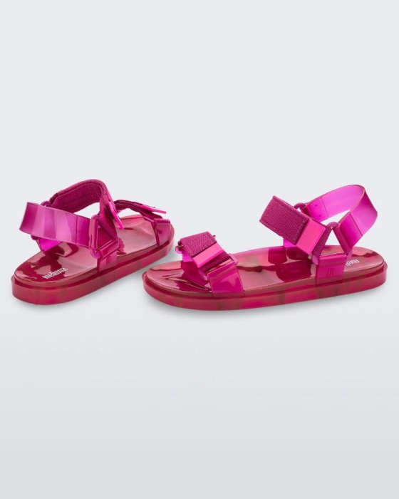Melissa Wide Papete Sandal Pink