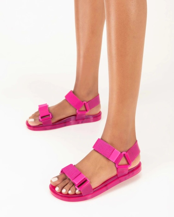 Melissa Wide Papete Sandal Pink