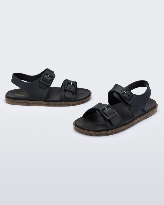 Melissa Wide Sandal Black