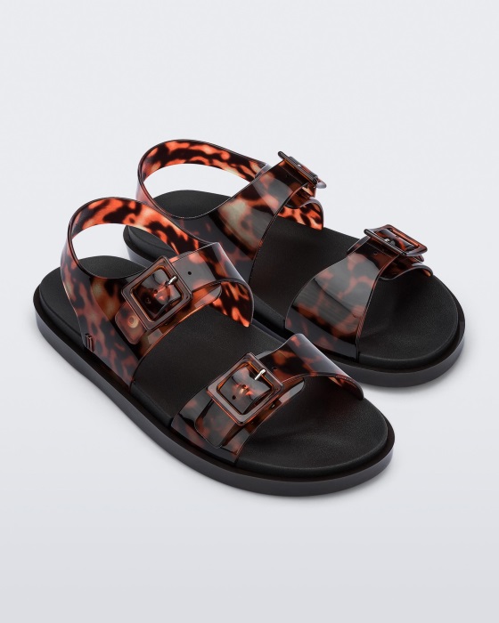 Melissa Wide Sandal Brown
