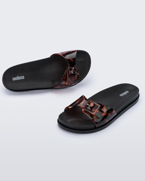 Melissa Wide Slide Black