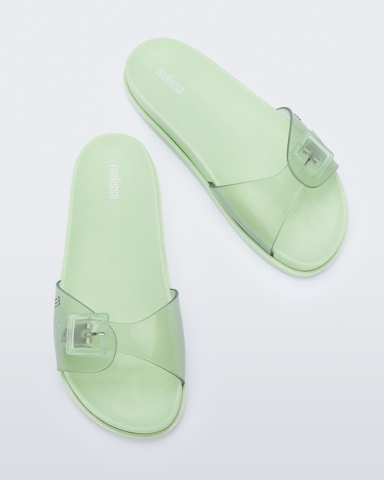 Melissa Wide Slide Green