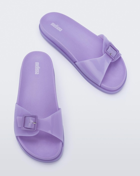 Melissa Wide Slide Purple
