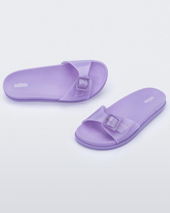 Melissa Wide Slide Purple