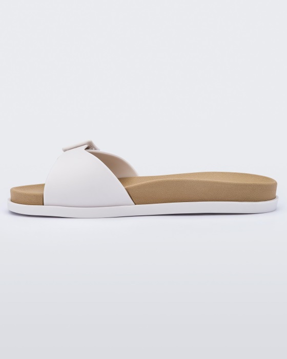 Melissa Wide Slide White