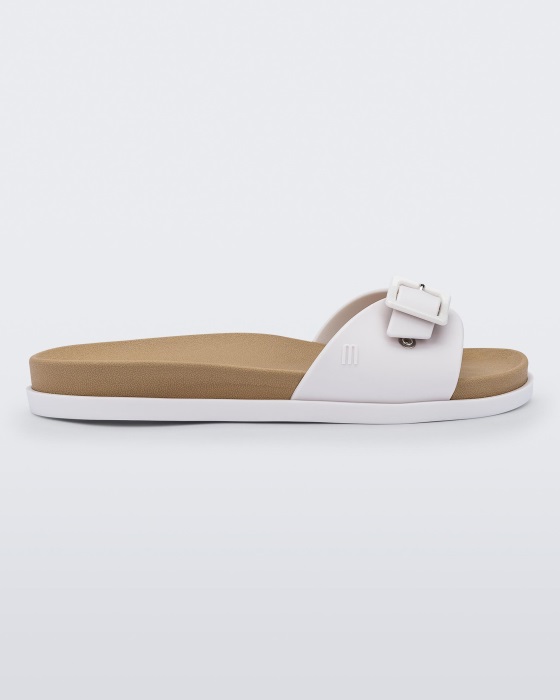 Melissa Wide Slide White
