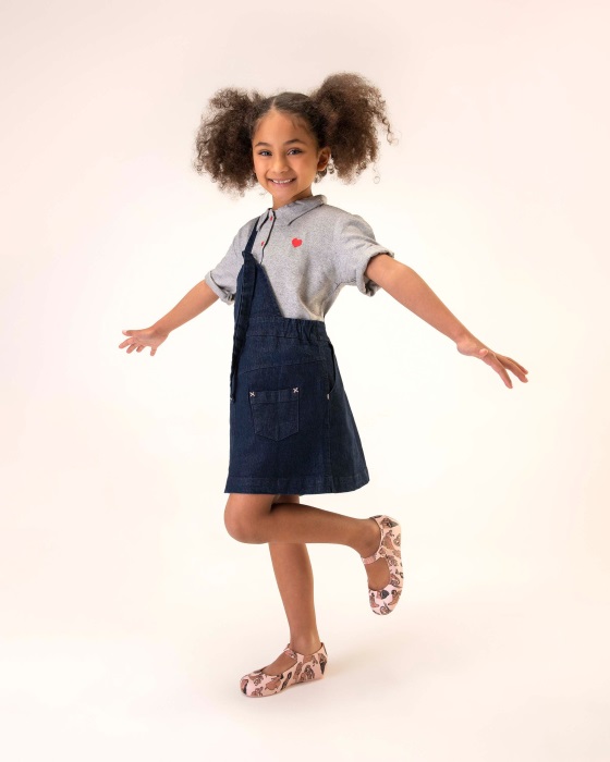 Mini Dora Disney Princess-Kids Pink-Black Melissa
