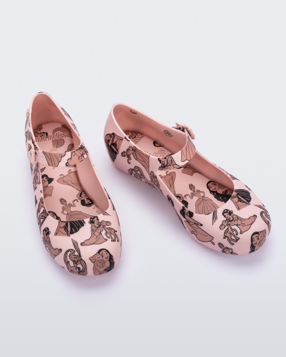 Mini Dora Disney Princess-Kids Pink-Black Melissa