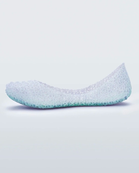 Mini Melissa Campana Papel Flat-Kids White