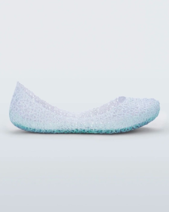 Mini Melissa Campana Papel Flat-Kids White