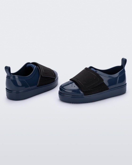 Mini Melissa Jelly Pop Sneaker-Baby Blue-Black