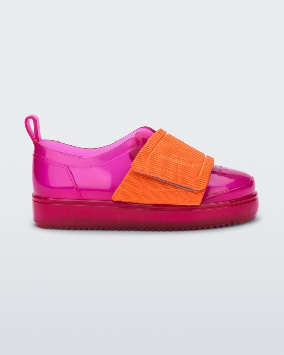 Mini Melissa Jelly Pop Sneaker-Baby Pink-Orange